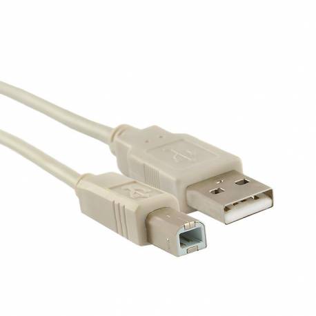 Kabel USB Qoltec 2.0 do drukarki AM/BM 1,8m