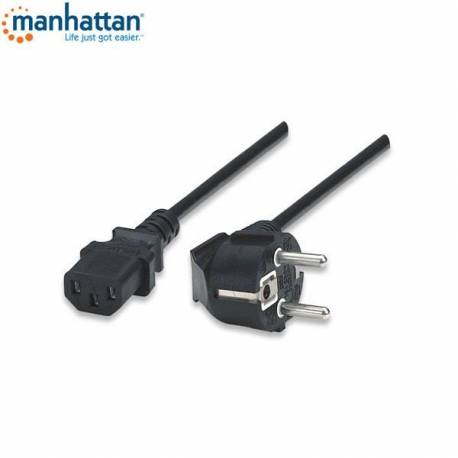 Kabel zasilający Manhattan 01-NC-B PC 1,8m, czarny ICOC