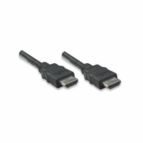Kabel HDMI Manhattan HDMI-4-100 HDMI/HDMI M/M 1.4 Ethernet, niklowane