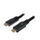 Kabel aktywny HDMI LogiLink CHA0015 High Speed czarny 15m