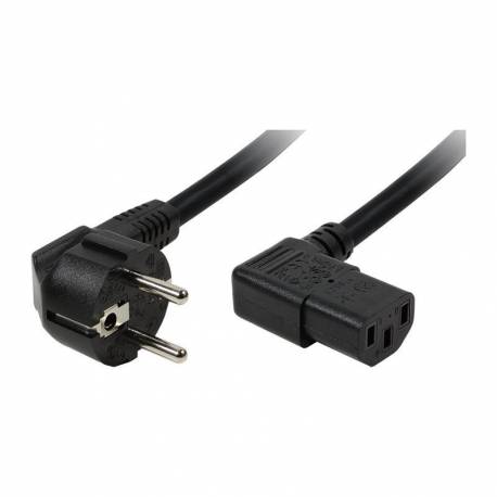 Kabel zasilający LogiLink CP103 Schuko C13 czarny 2m
