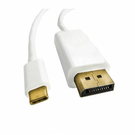 Kabel adapter Qoltec USB 3.1 typC M / DisplayPort M 4Kx2K 2m