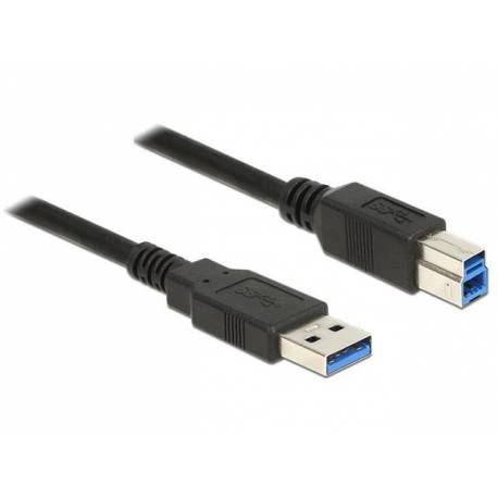 Kabel USB AM-BM 3.0 Delock 2m czarny