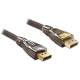 Kabel DisplayPort Delock M/M 2m v1.2 4K Premium