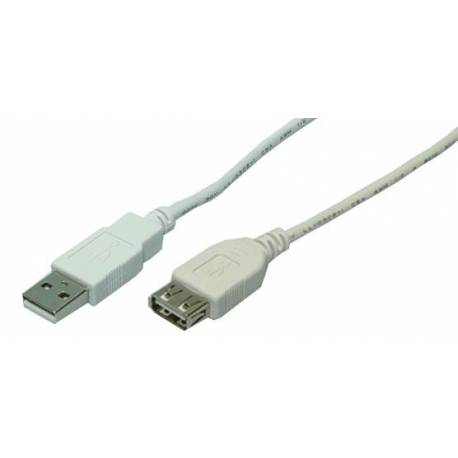 Kabel przedłużacz USB2.0 LogiLink CU0010 3m