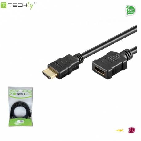 Przedłużacz HDMI Techly ICOC HDMI-EXT030 HDMI-HDMI V1.4 M/F Ethernet 3