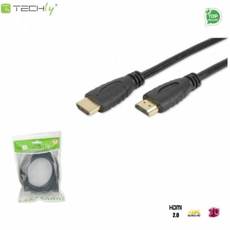 Kabel HDMI Techly ICOC HDMI2-4-030 HDMI-HDMI 2.0 M/M Ethernet 3D 4K, 3