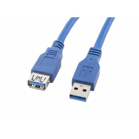 Przedłużacz USB 3.0 Lanberg AM-AF 3m niebieski
