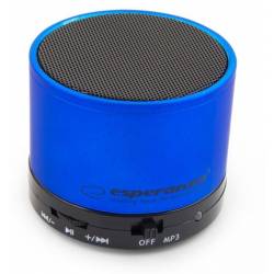 Głośnik Bluetooth Esperanza Ritmo Niebieski EP115B