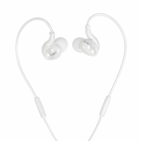 Słuchawki z mikrofonem iBOX S1 Sport białe