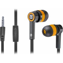 Słuchawki z mikrof Defender PULSE 420 douszne 4-pin czarno-pomarańcz