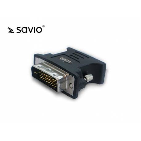 Adapter VGA - DVI Savio CL-25