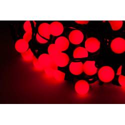 Lampki choinkowe LED VIPOW kolor czerwony (20m)