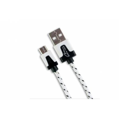 Kabel USB Media-Tech MICRO USB CABLE MT5102W zasilająco-transmisyjny