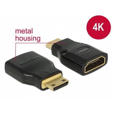Adapter Delock HDMI (F) - mini HDMI-C (M) 4K