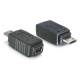 Adapter Delock USB Mini(F)- USB Mikro(M) (niklowane styki)