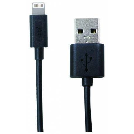 Kabel USB - Lightning PQI 180cm, czarny iPhone, iPad