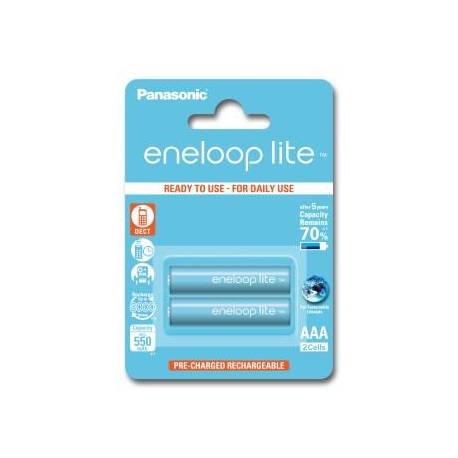 Akumulatorki Eneloop Panasonic Lite AAA 550mAh 2 SZT