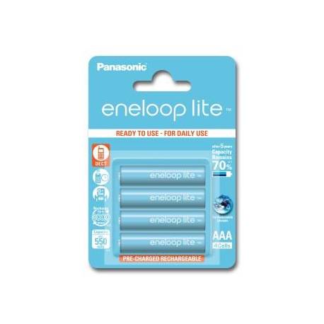 Akumulatorki Eneloop Panasonic Lite AAA 550mAh 4 SZT
