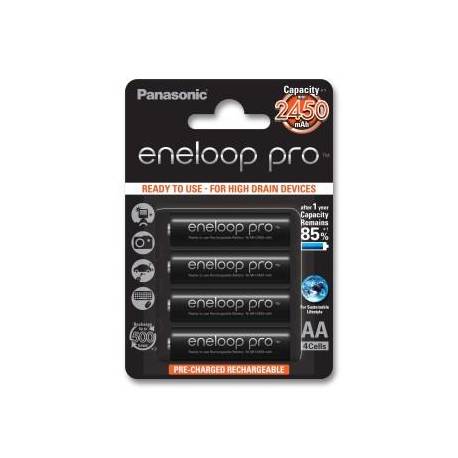 Akumulatorki Eneloop Pro Panasonic AA 2450mAh 4 SZT