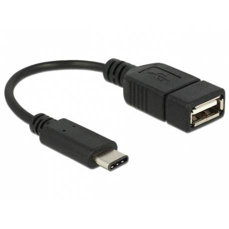 Adapter Delock USB(F) 2.0 - USB type-C (M)