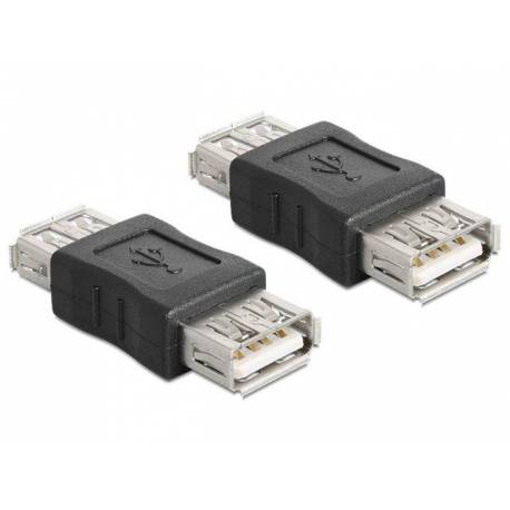 Adapter Delock USB(F) 2.0 - USB(F) beczka
