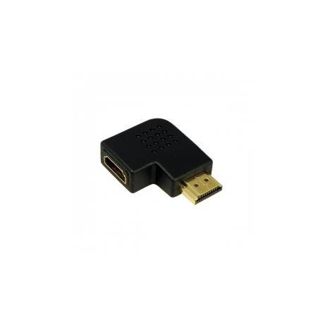 Adapter HDMI LogiLink AH0008 kątowy 90°, HDMI (F) HDMI (M)
