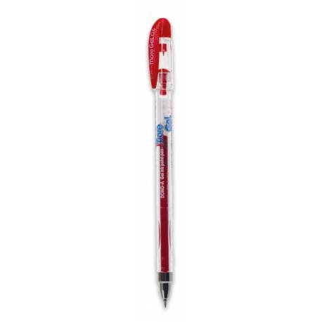 Pisak żelowy, długopis Dong-a More Gel, czerwony