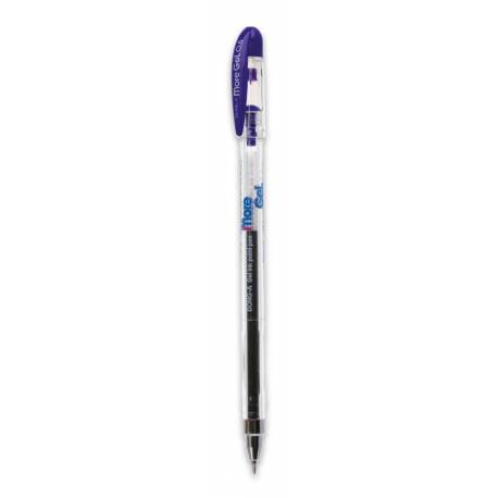Pisak żelowy, długopis Dong-a More Gel, fioletowy