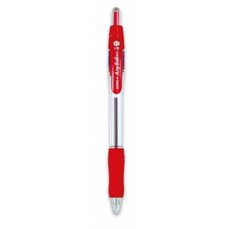 Długopis SHABITY-S Dong-a, 0.7 mm, czerwony