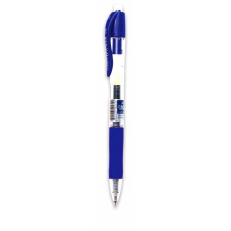 Pisak żelowy, długopis automatyczny, Dong-a U-knock, niebieski