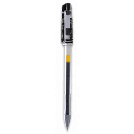 Długopis żelowy czarny, finetech