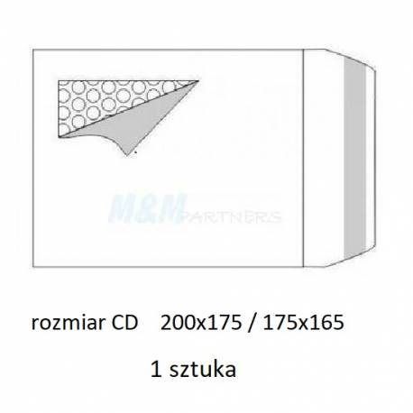 Koperty powietrzne CD, samoklejące z paskiem (1szt.) 