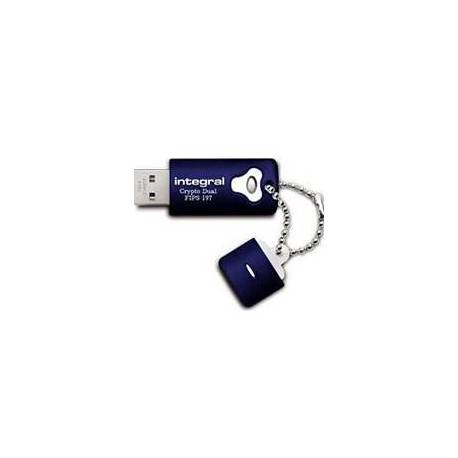 Integral pamięć USB CRYPTO DUAL 32GB, Szyfrowanie Sprzętowe AES 256BIT