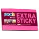 Karteczki samoprzylepne Stickn, EXTRA STICKY 76x127mm różowy neon 90 kart.