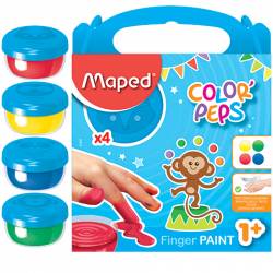 Farby dla dzieci, Maped COLORPEPS farby do malowania palcami