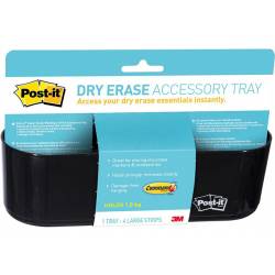 Koszyk na akcesoria Post itt® Dry Erase (DEFTRAY-EU), czarny