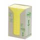 Bloczek samoprzylepny eko Post-it 653-1T 38x51mm, 24x100 kart., żółty