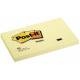 Karteczki samoprzylepne, żółte karteczki Post it 655, 127x76mm, 100 kart.