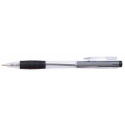 Długopis automatyczny OfficeP, 0,7mm, czarny