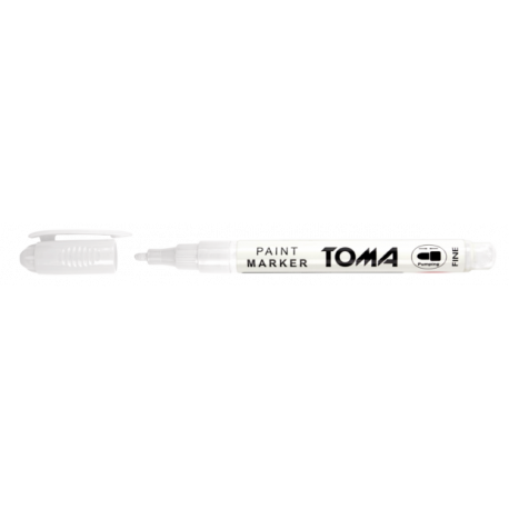 Marker olejowy F biały TO-041 /TO-441 TOMA