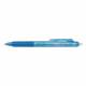 Długopis ścieralny, Pilot Frixion Clicker, zmazywalny długopis, 0.5, lazurowe