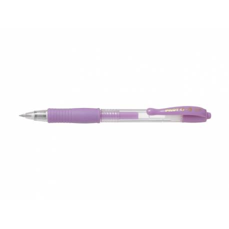 Długopis żelowy Pilot G2, M pastelowy, fioletowy