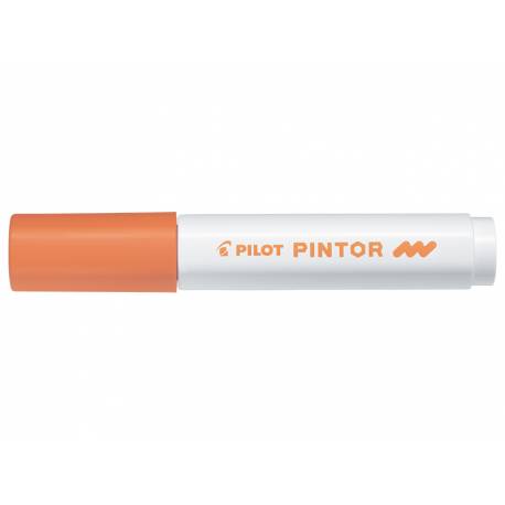 Markery do rysowania Pilot PINTOR, marker z farbą - M, pisak dekoracyjny, pomarańczowy