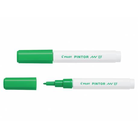 Markery do rysowania Pilot PINTOR, marker z farbą - EF, pisak dekoracyjny, j. zielony