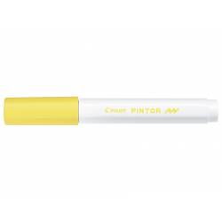 Marker z farbą Pilot PINTOR B, pisak dekoracyjny, żółty