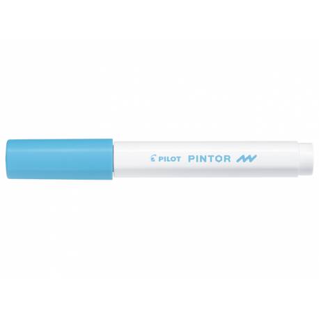 Marker z farbą Pilot PINTOR EF, pastelowy niebieski