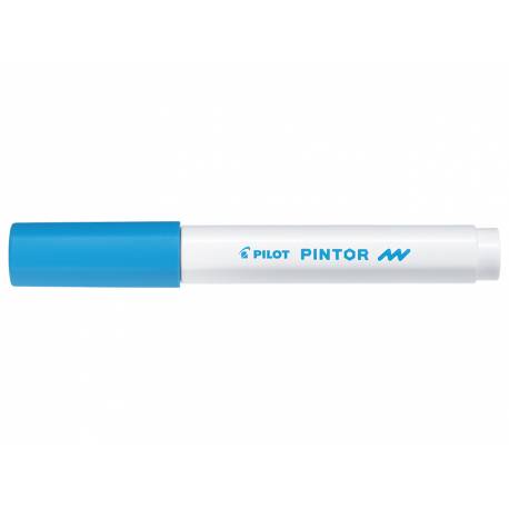 Marker z farbą Pilot PINTOR EF, pisak dekoracyjny, niebieski