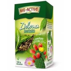 Herbata BIG-ACTIVE OPUNCJA 100g liściasta zielona