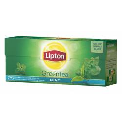 Herbata Lipton Classic Green Tea MINT (25 saszetek) 